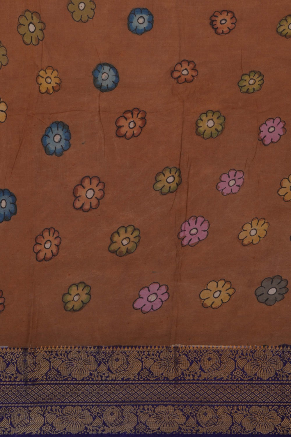 Image of Kalamkari Painting Saree